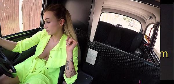  Female Fake Taxi Daisy Lee Rides a Big Cock in her Taxi